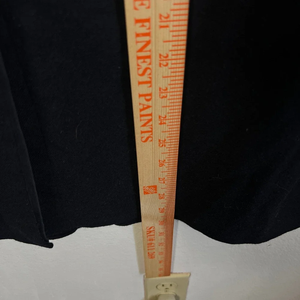 Tibi Midi Skirt Sz 6 Navy‎ Blue Career Preppy Minimalist